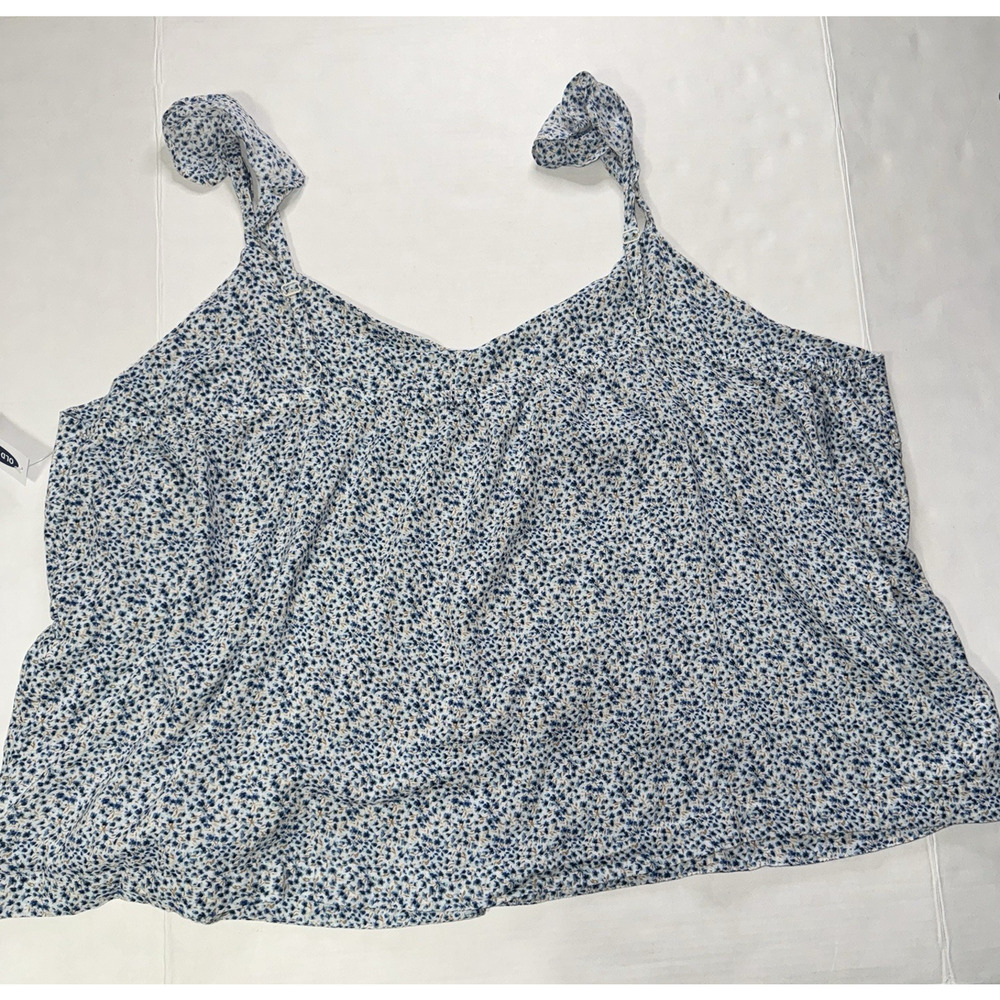 Old Navy Womens 4X‎ Pajama Top Woven Floral Lightweight Soft Comfy Cozy Lounge - Picture 2 of 8